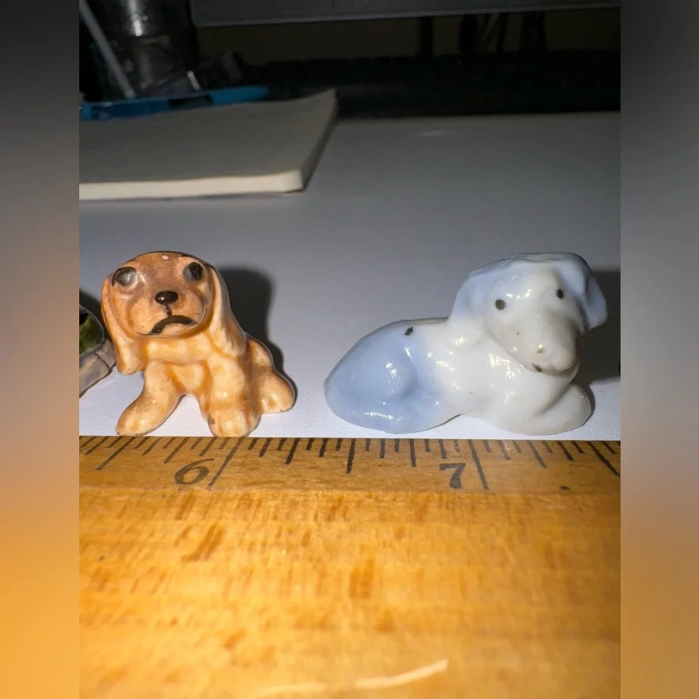 Lot of Miniature Figurines Frog Dog Turtle Polar Bear Animals Lamb Goat & Rabbit - Picture 13 of 16